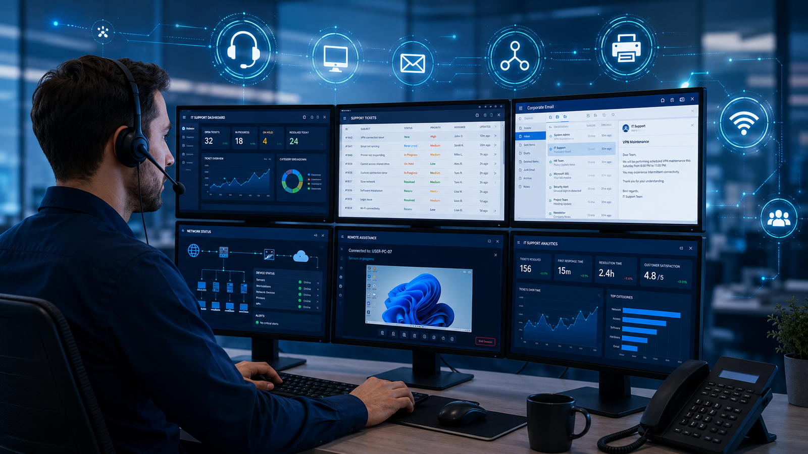 Why Monthly IT Support Service Is Important for Business